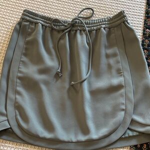 J. Crew elastic waistband tie waist skirt 4